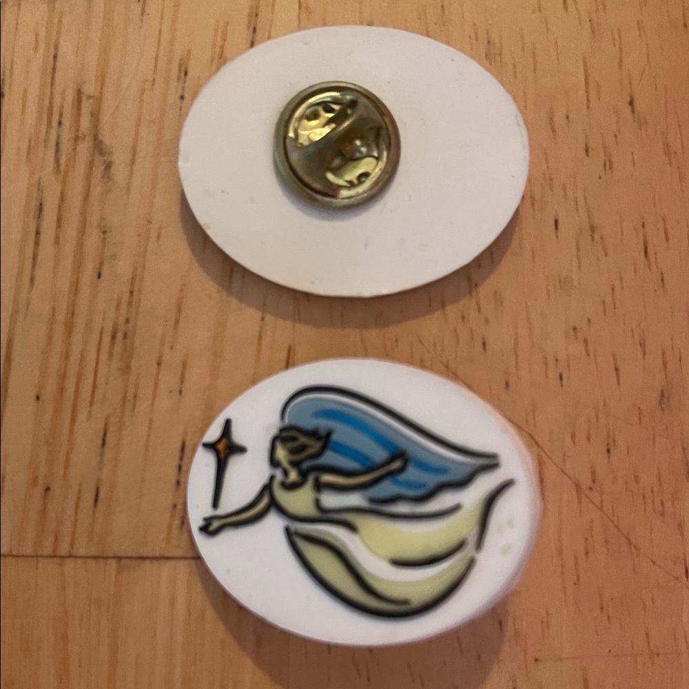 World Vision Angel Enamel Pin